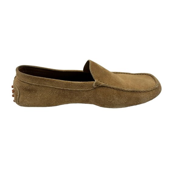 TOD\'S Men\'s Gommino Driving Shoes in Nubuck Suede Loafers Brown Tan US 9.5 main image 6